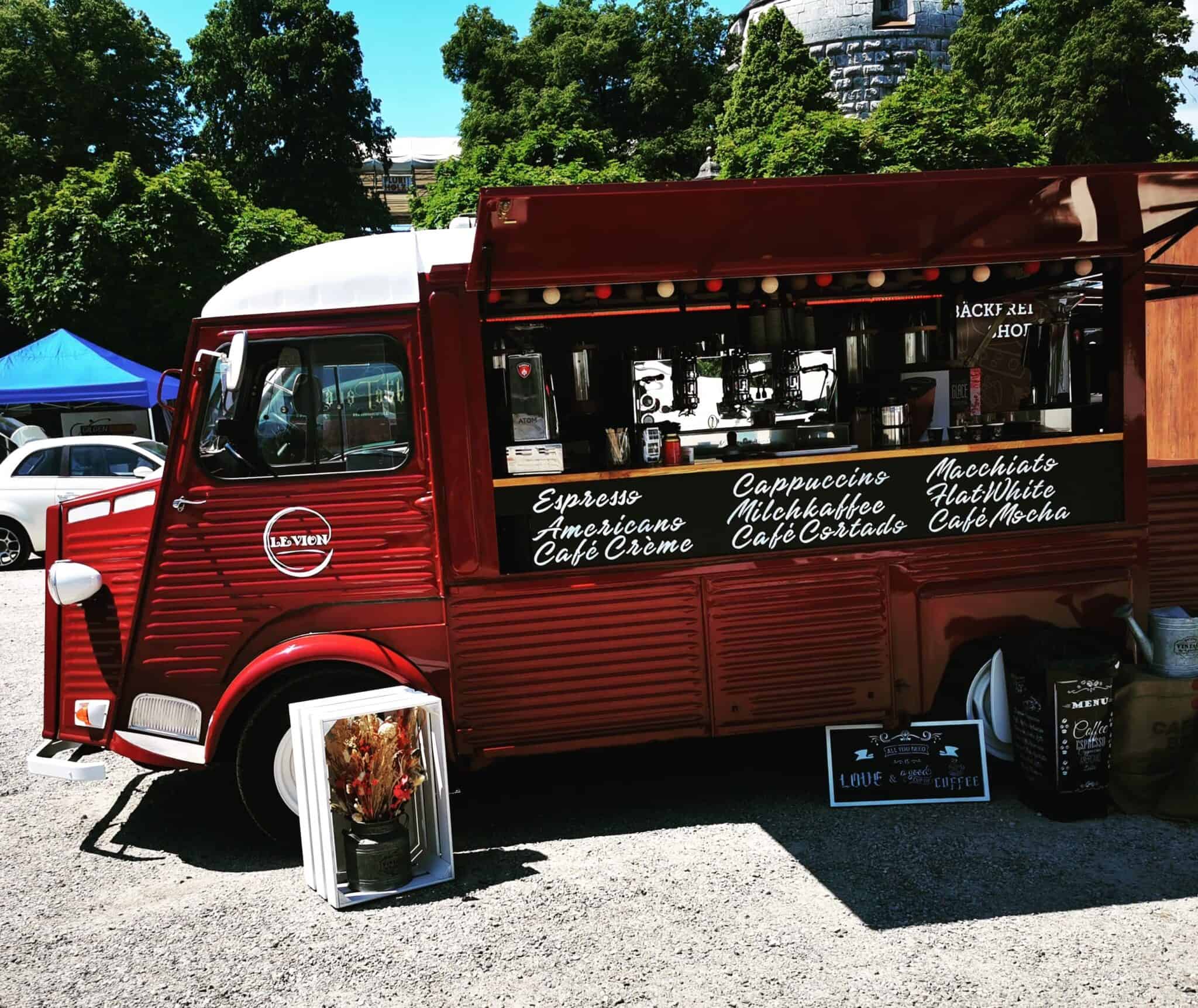 Kaffee-Truck-Veranstaltung